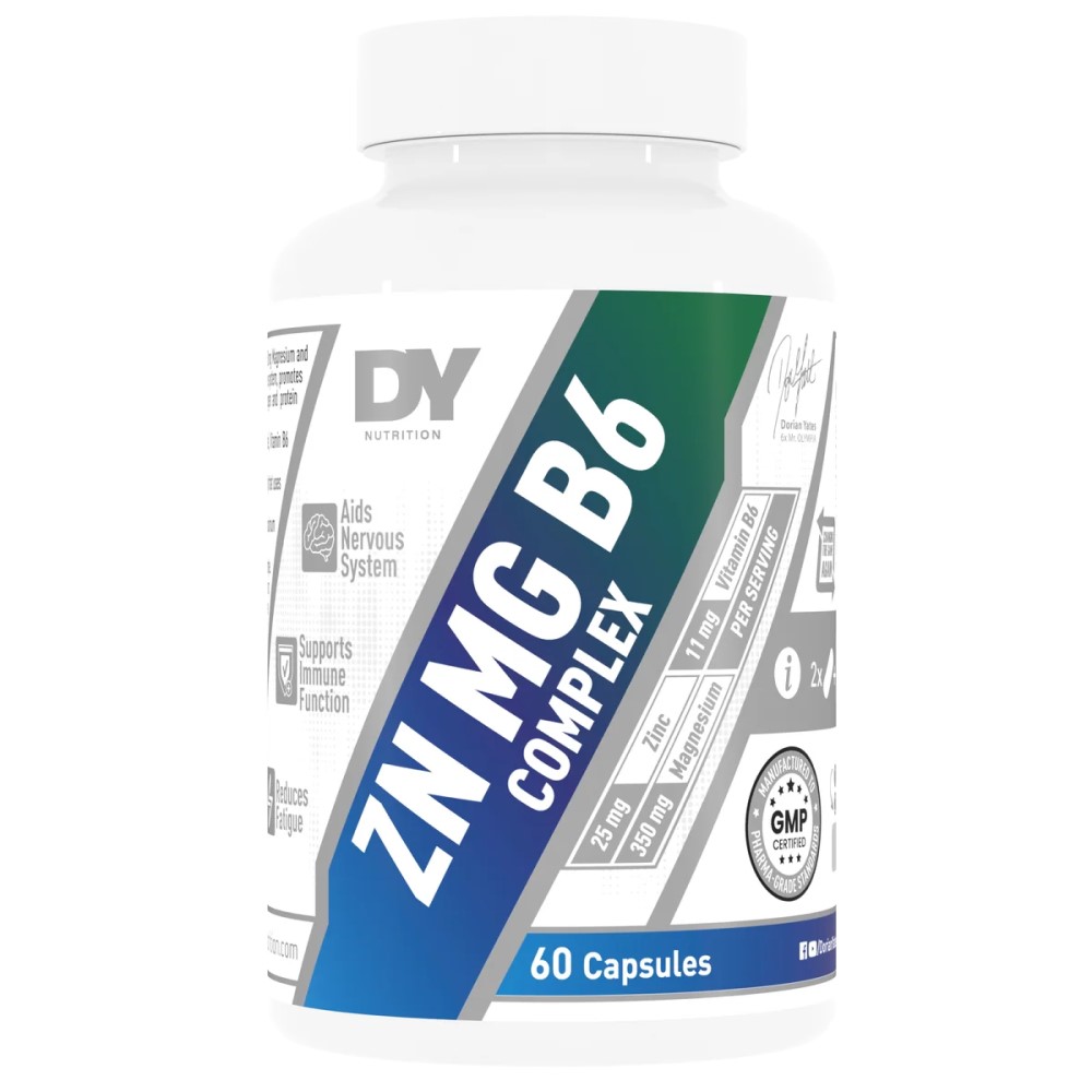 Dorian Yates ZN MG B6 Complex - 60 Caps Dorian Yates ZN MG B6 Complex - 60 Caps