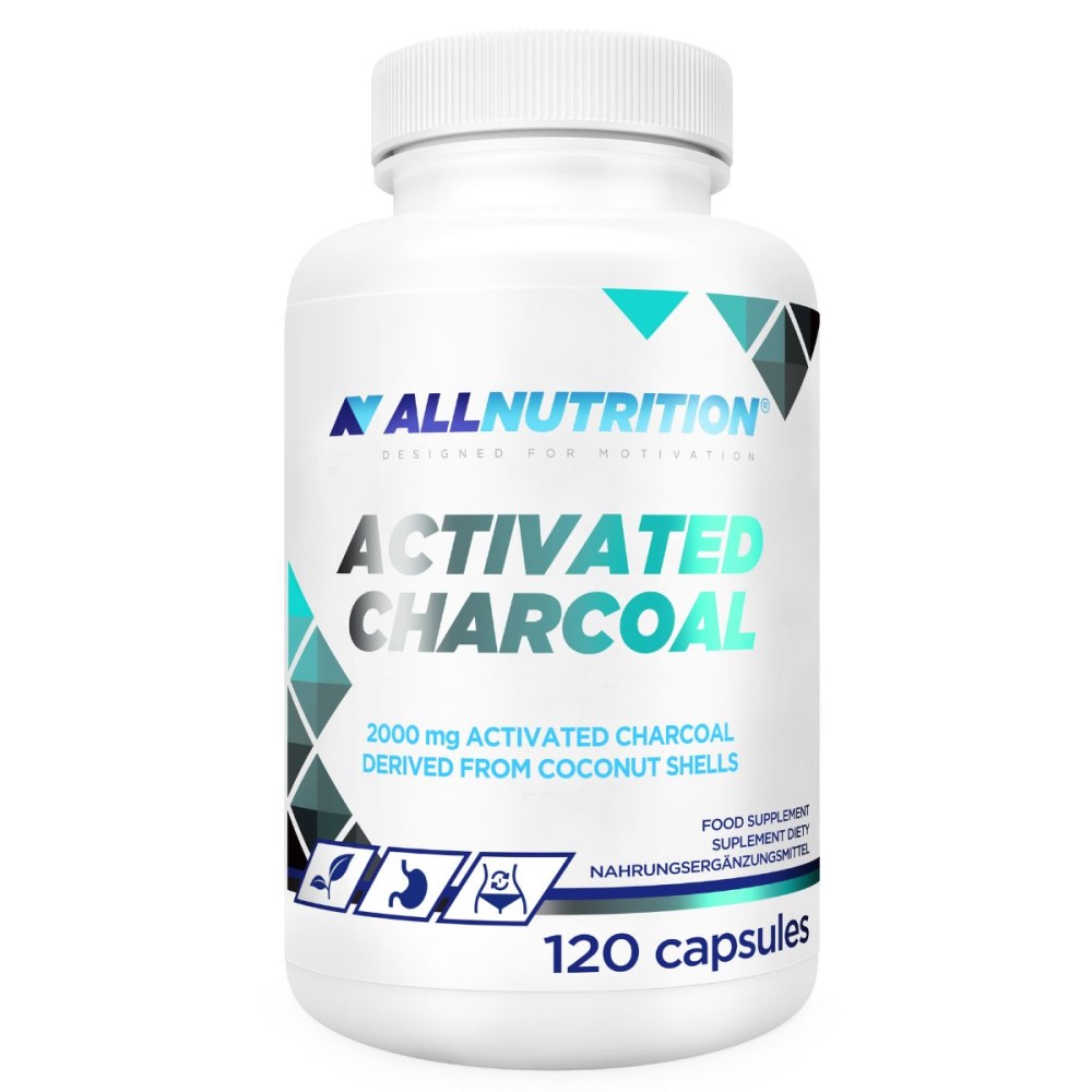 Allnutrition Activated Charcoal - 120 Caps Allnutrition Activated Charcoal - 120 Caps