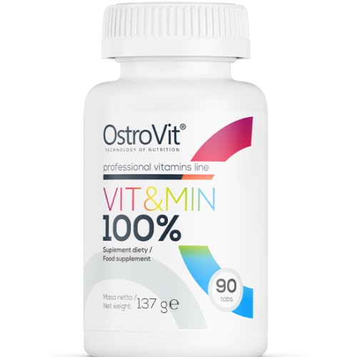 OstroVit Vit & Min 100% - 90 Tabs OstroVit Vit & Min 100% - 90 Tabs