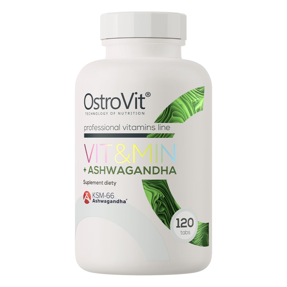 OstroVit Vit&Min + Ashwagandha - 120 tabs OstroVit Vit&Min + Ashwagandha - 120 tabs