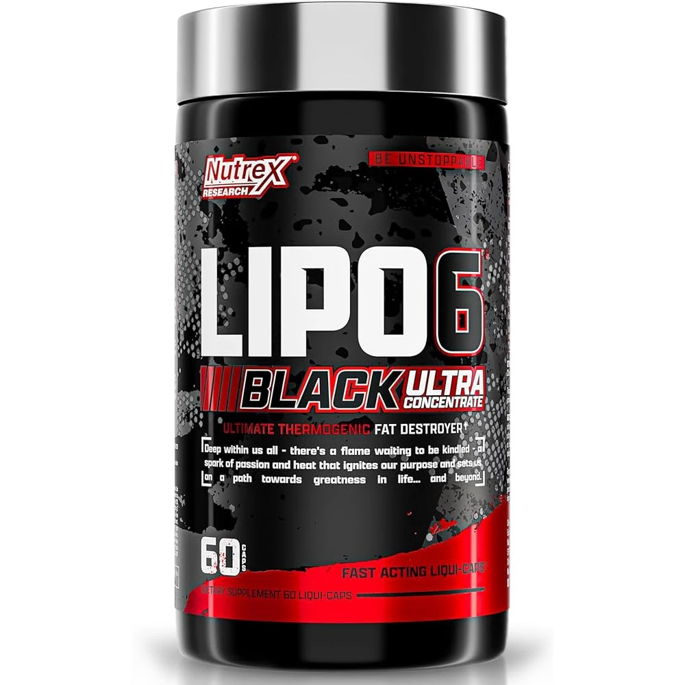 Nutrex Research Lipo 6 Black Ultra Concentrate - 60 Caps