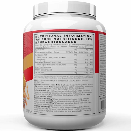 Naughty Boy Whey Protein - 2010g Naughty Boy Whey Protein - 2010g