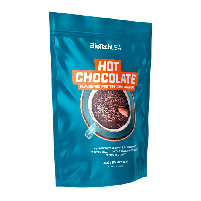 Biotech Usa Hot Chocolate Flavoured Protein Drink Powder - 450g Biotech Usa Hot Chocolate Flavoured Protein Drink Powder - 450g
