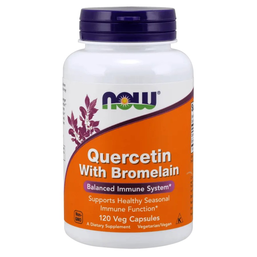 NOW Foods Quercetin With Bromelain - 120 caps NOW Foods Quercetin With Bromelain - 120 caps