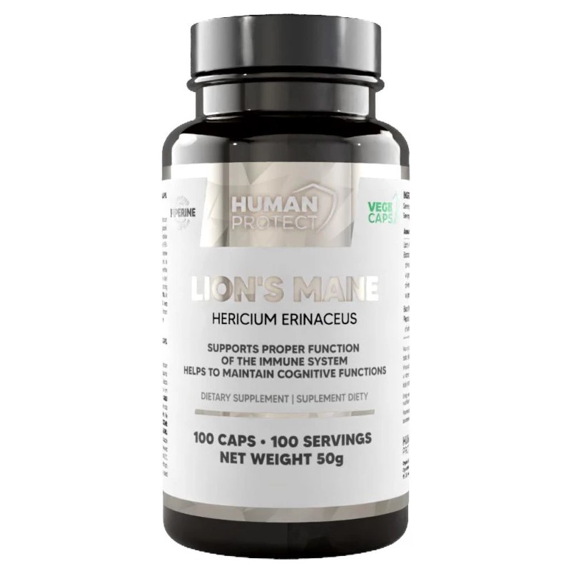 Human Protect Lion's Mane 400mg - 100 caps