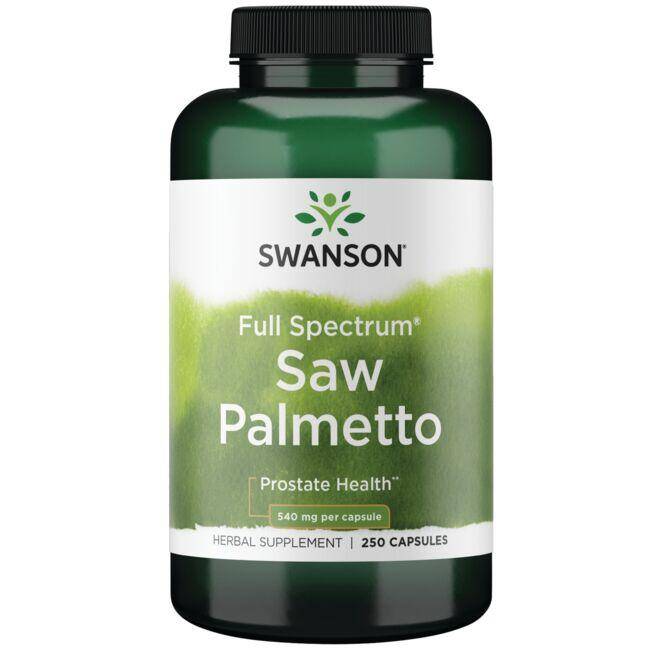 Swanson Saw Palmetto 540mg - 250 Caps