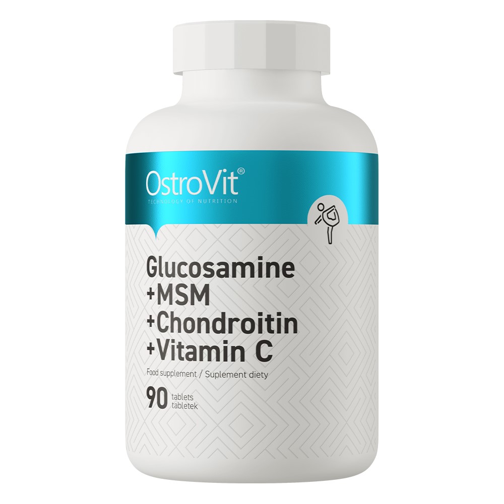 OstroVit Glucosamine + MSM + Chondroitin + Vitamin C - 90 Tabs OstroVit Glucosamine + MSM + Chondroitin + Vitamin C - 90 Tabs