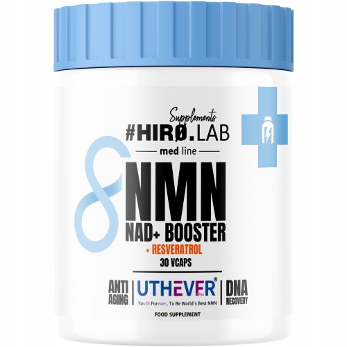 Hiro Lab NMN NAD+ Booster + Resveratrol - 30 Veg Caps Hiro Lab NMN NAD+ Booster + Resveratrol - 30 Veg Caps