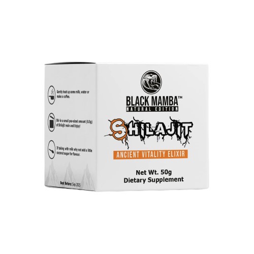 Black Mamba Shilajit Resin - 50g Black Mamba Shilajit Resin - 50g