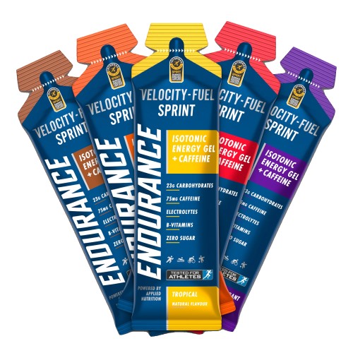 Applied Nutrition Endurance Isotonic Sprint Gel + Caffeine - 60g (Set of 10) Applied Nutrition Endurance Isotonic Sprint Gel + Caffeine - 60g (Set of 10)