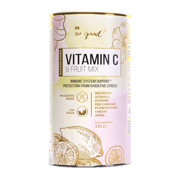 FA Nutrition So Good! Vitamin C & Fruit Mix - 210g FA Nutrition So Good! Vitamin C & Fruit Mix - 210g