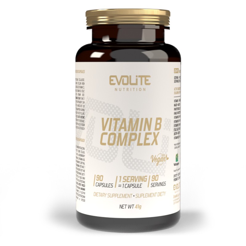 Evolite Vitamin B Complex - 90 caps Evolite Vitamin B Complex - 90 caps