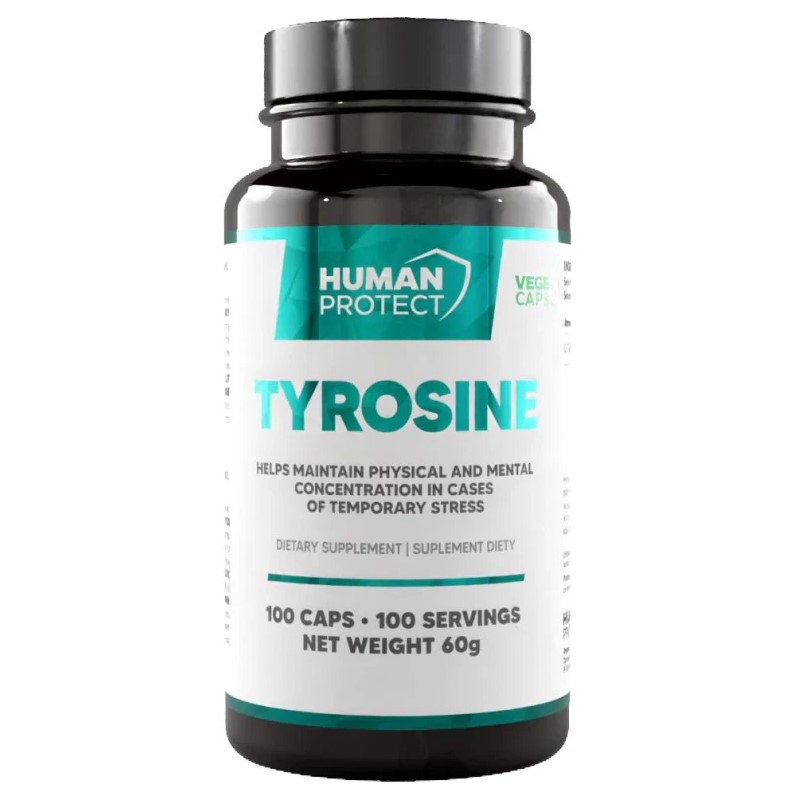 Human Protect Tyrosine - 100 Vcaps Human Protect Tyrosine - 100 Vcaps