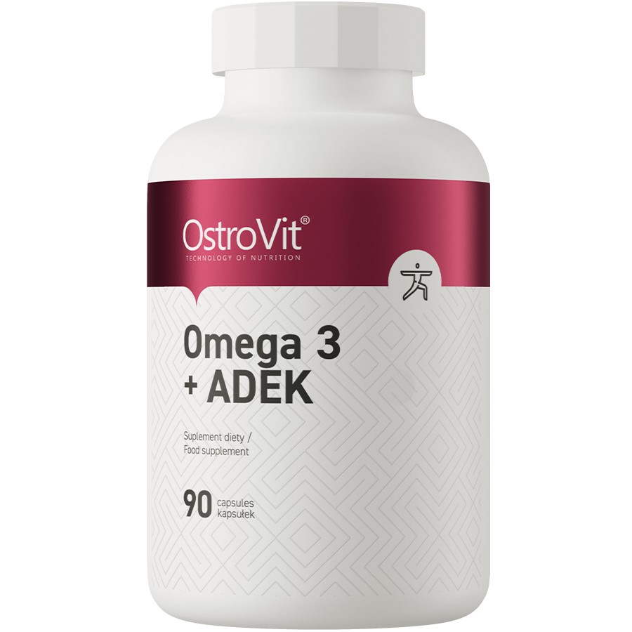 OstroVit Omega 3 + ADEK - 90 Caps OstroVit Omega 3 + ADEK - 90 Caps