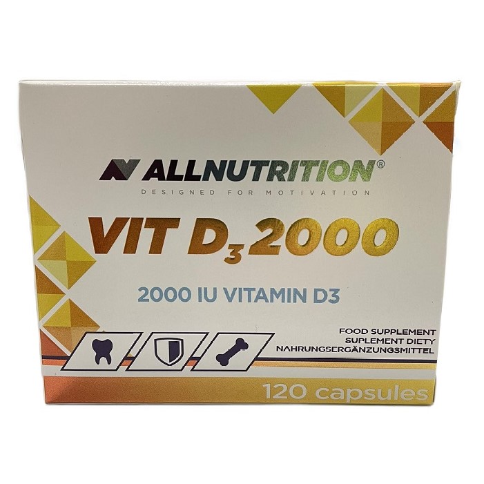 Allnutrition Vit D3 2000IU - 120 Caps