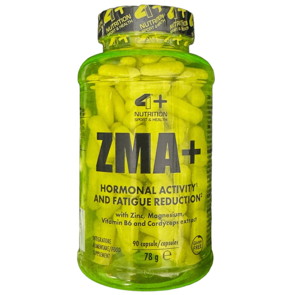 4+ Nutrition ZMA+ - 90 Caps 4+ Nutrition ZMA+ - 90 Caps