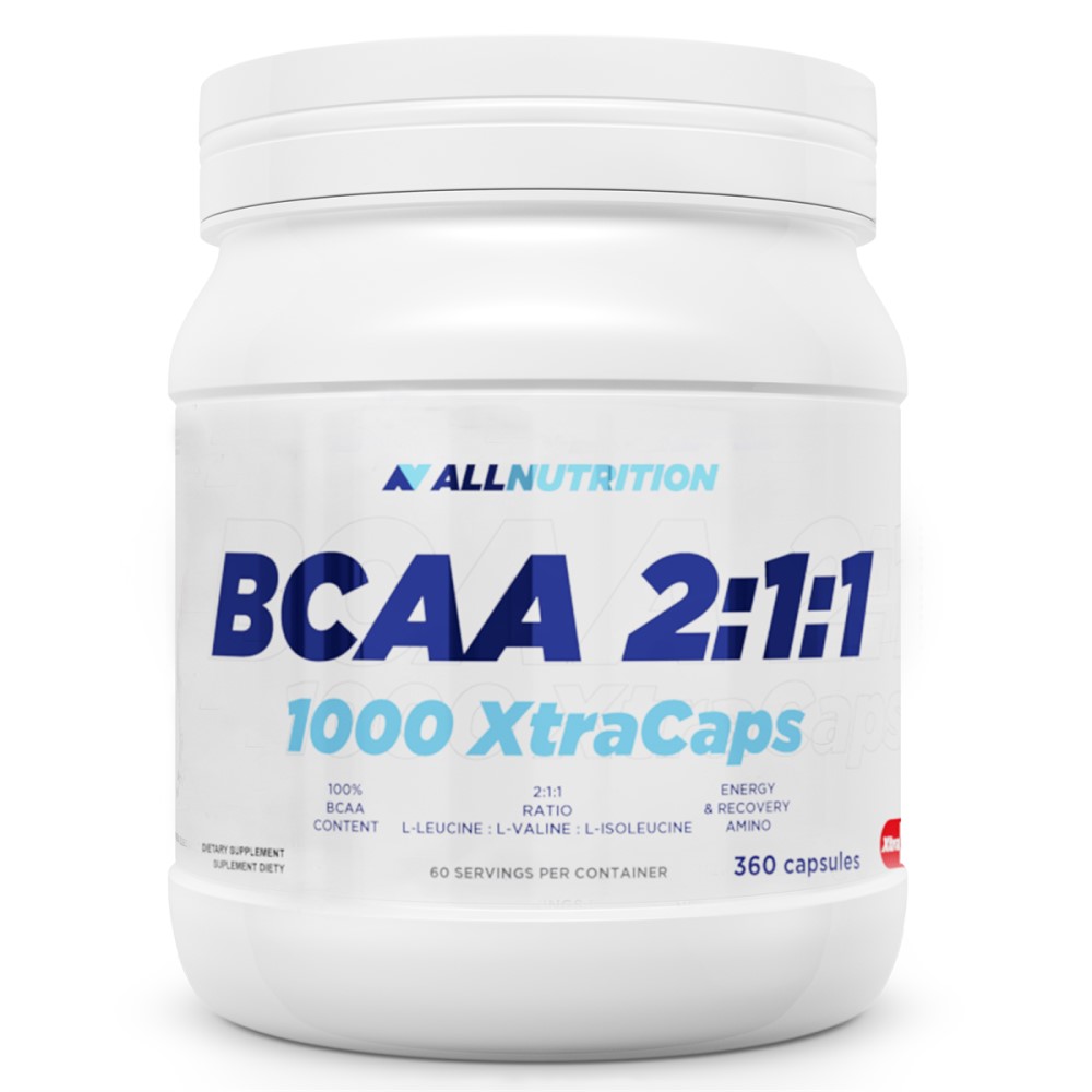 Allnutrition BCAA 2:1:1 1000mg - 360 Caps Allnutrition BCAA 2:1:1 1000mg - 360 Caps