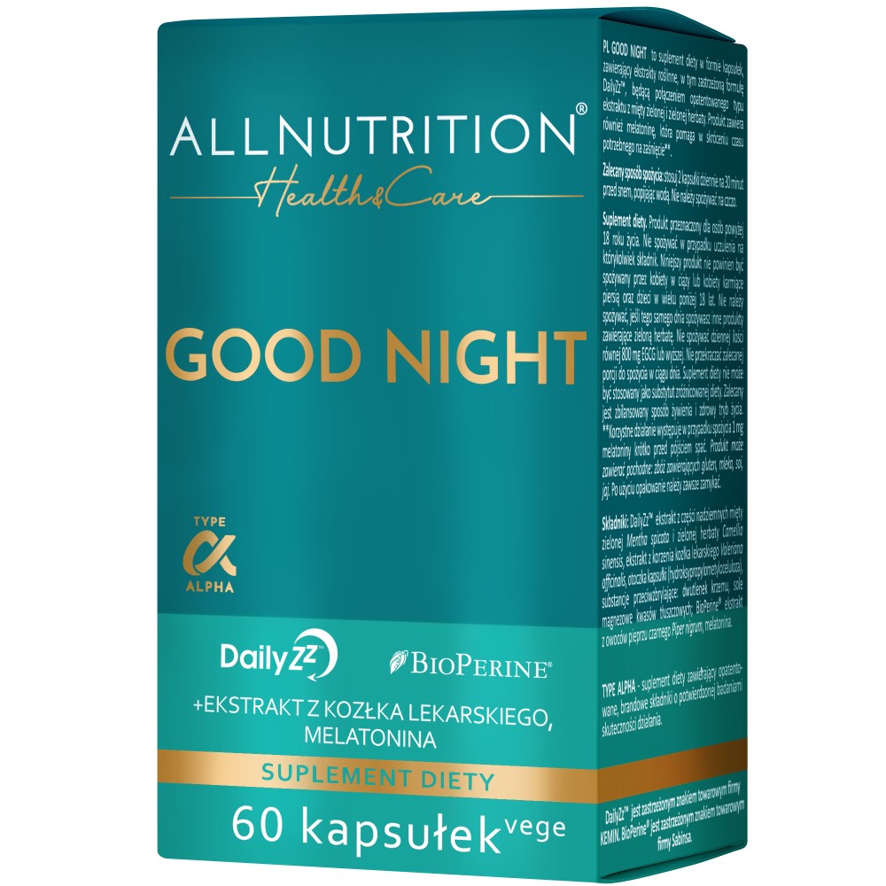 Allnutrition Health & Care Good Night - 60 Caps 