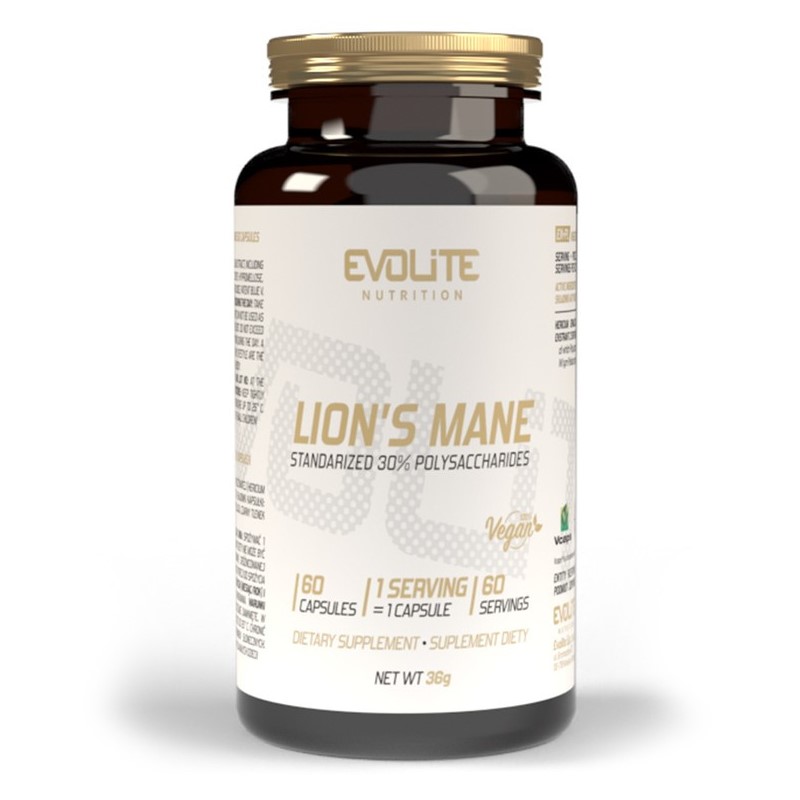 Evolite Lion's Mane 30% 500mg - 60 Caps