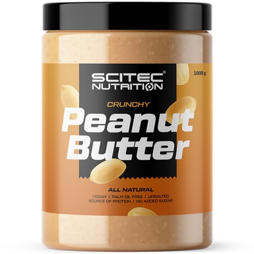 Scitec Nutrition Peanut Butter 1000g - Smooth **BEST BEFORE 13/02/2025**