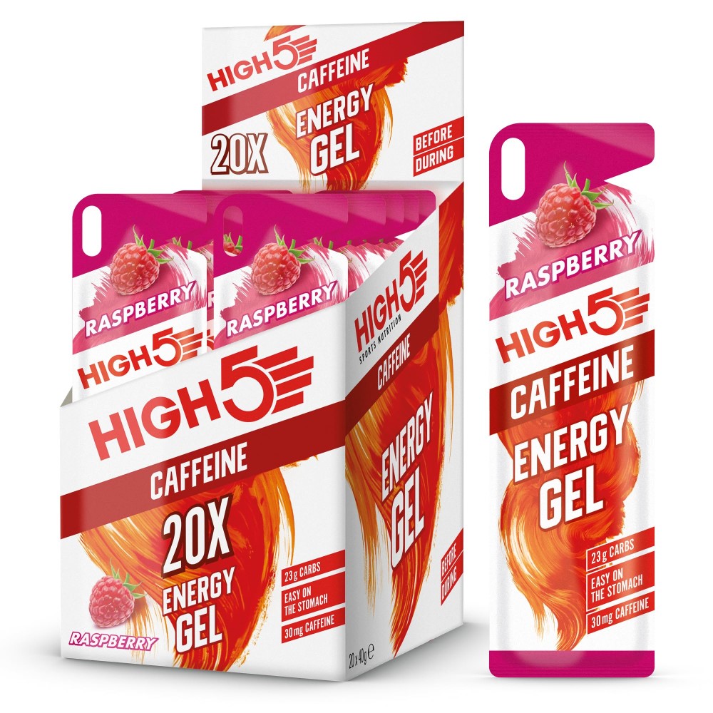 High5 Sports Nutrition Energy Gel Caffeine - 40g (Set of 10) High5 Sports Nutrition Energy Gel Caffeine - 40g (Set of 10)