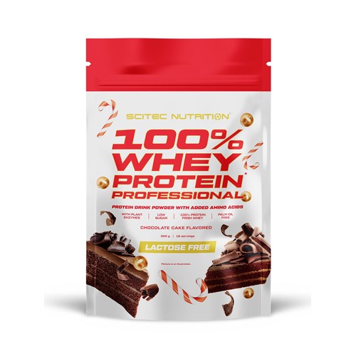 Scitec Nutrition 100% Whey Protein Professional Lactose Free - 500g