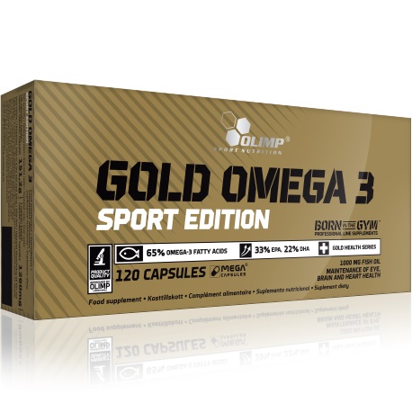 Olimp Gold Omega 3 Sport Edition - 120 Softgels Olimp Gold Omega 3 Sport Edition - 120 Softgels