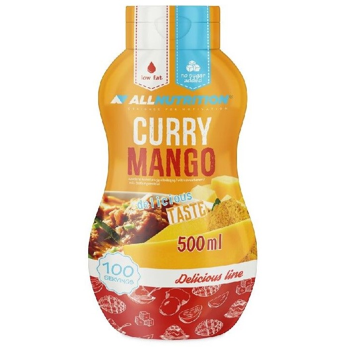 Allnutrition Savoury Sauce - 500ml Curry Mango