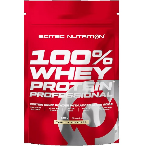 Scitec Nutrition 100% Whey Protein Professional - 1000 g Scitec Nutrition 100% Whey Protein Professional - 1000 g