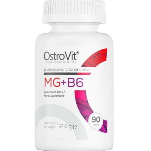 OstroVit Mg + B6 - 90 Tabs OstroVit Mg + B6 - 90 Tabs