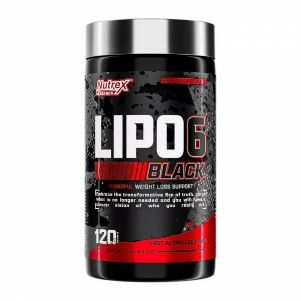 Nutrex Research Lipo 6 Black - 120 Caps *EU Version Nutrex Research Lipo 6 Black - 120 Caps *EU Version
