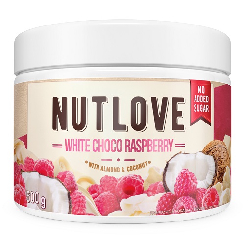 Allnutrition NUTLOVE - 500g White Choco Rasberry Allnutrition NUTLOVE - 500g White Choco Rasberry