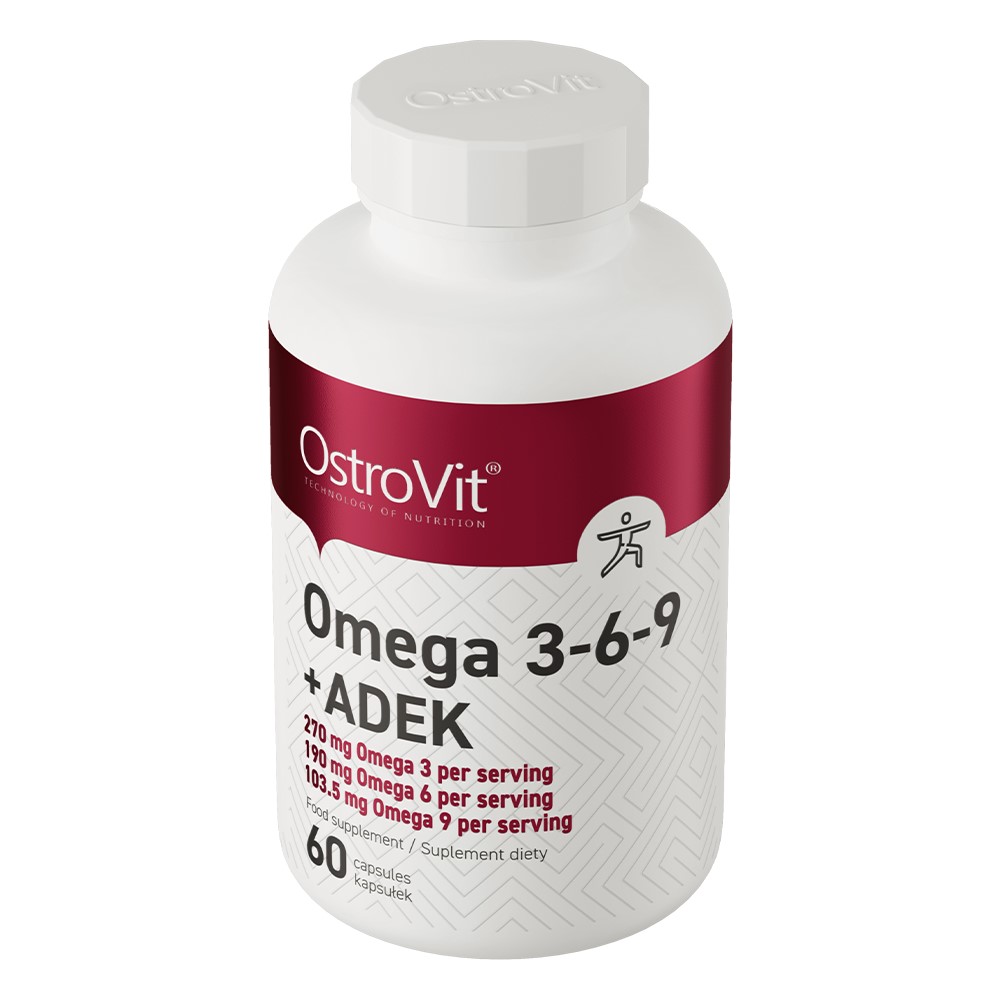 OstroVit Omega 3-6-9 + ADEK - 60 Caps OstroVit Omega 3-6-9 + ADEK - 60 Caps