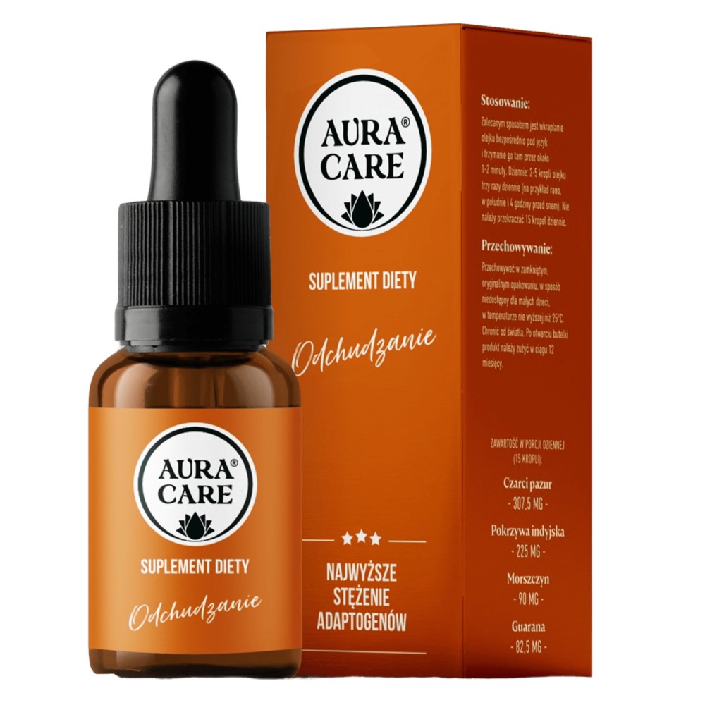 AuraCare Weight Loss Extract Drops - 15ml 