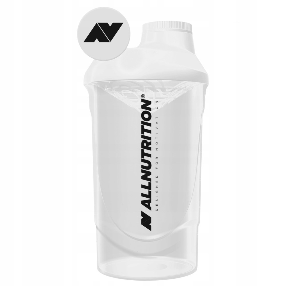 Allnutrition Shaker - 600ml White Allnutrition Shaker - 600ml White