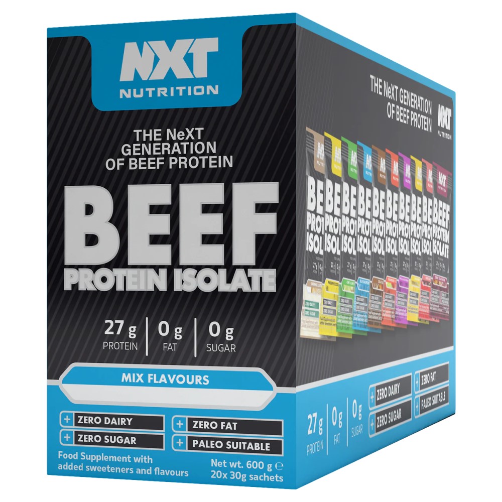 NXT Nutrition Beef Protein Isolate - 30g (Mix of 20)