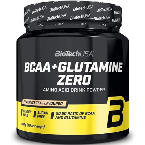 Biotech Usa BCAA + Glutamine Zero - 480g Biotech Usa BCAA + Glutamine Zero - 480g
