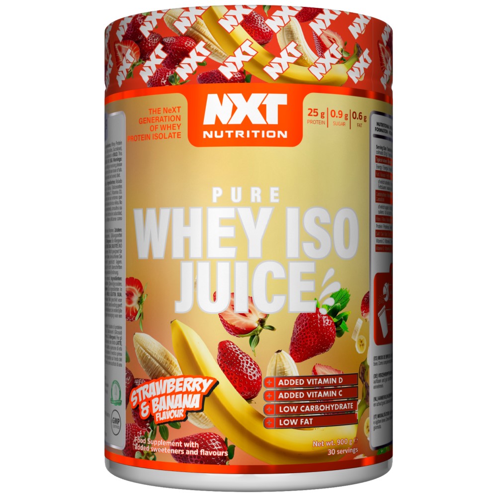 NXT Nutrition Pure Whey ISO Juice - 900g