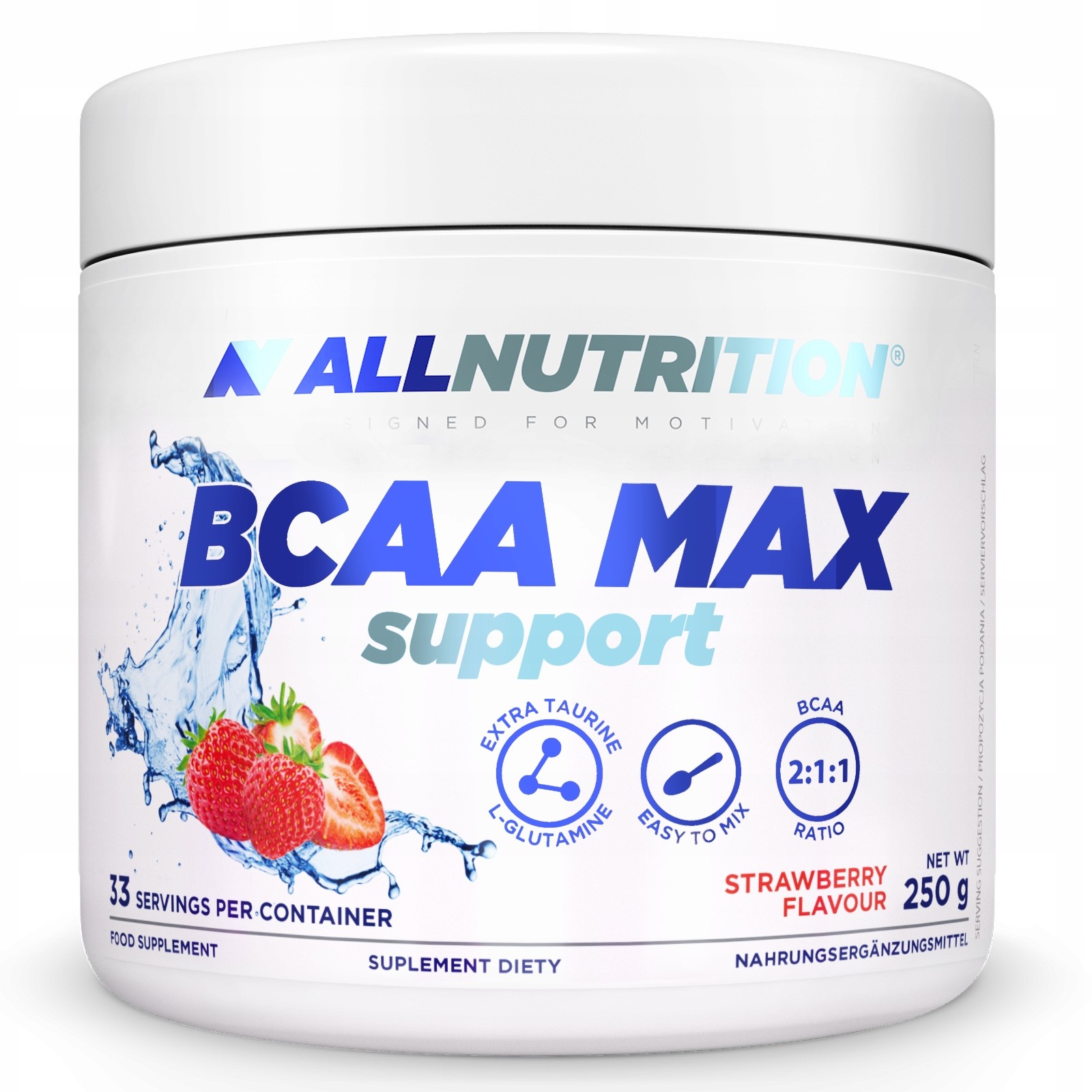 Allnutrition BCAA Max Support - 250g Allnutrition BCAA Max Support - 250g