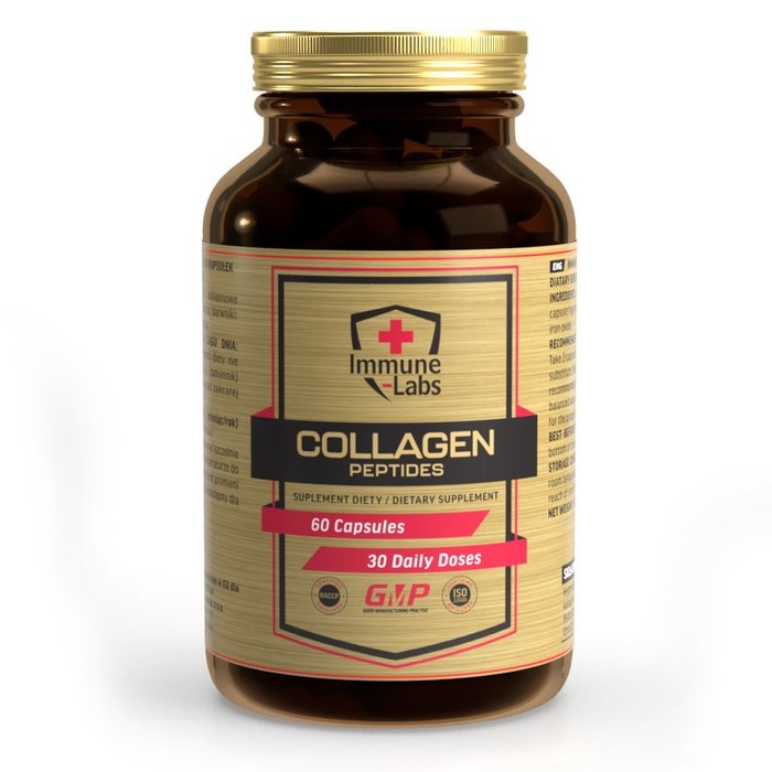 Immune Labs Collagen Peptides 800mg - 60 Caps Immune Labs Collagen Peptides 800mg - 60 Caps