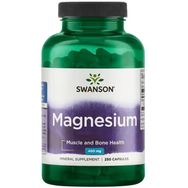 Swanson Magnesium Oxide 200mg - 250 Caps