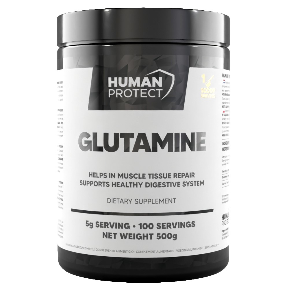 Human Protect Glutamine - 500g Unflavoured Human Protect Glutamine - 500g Unflavoured