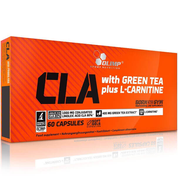 Olimp CLA & Green Tea Plus L-Carnitine - 60 Caps