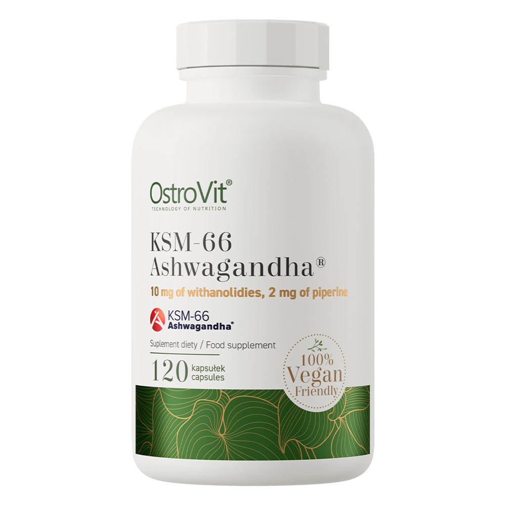 OstroVit KSM-66 Ashwagandha® Vege - 120 Caps OstroVit KSM-66 Ashwagandha® Vege - 120 Caps