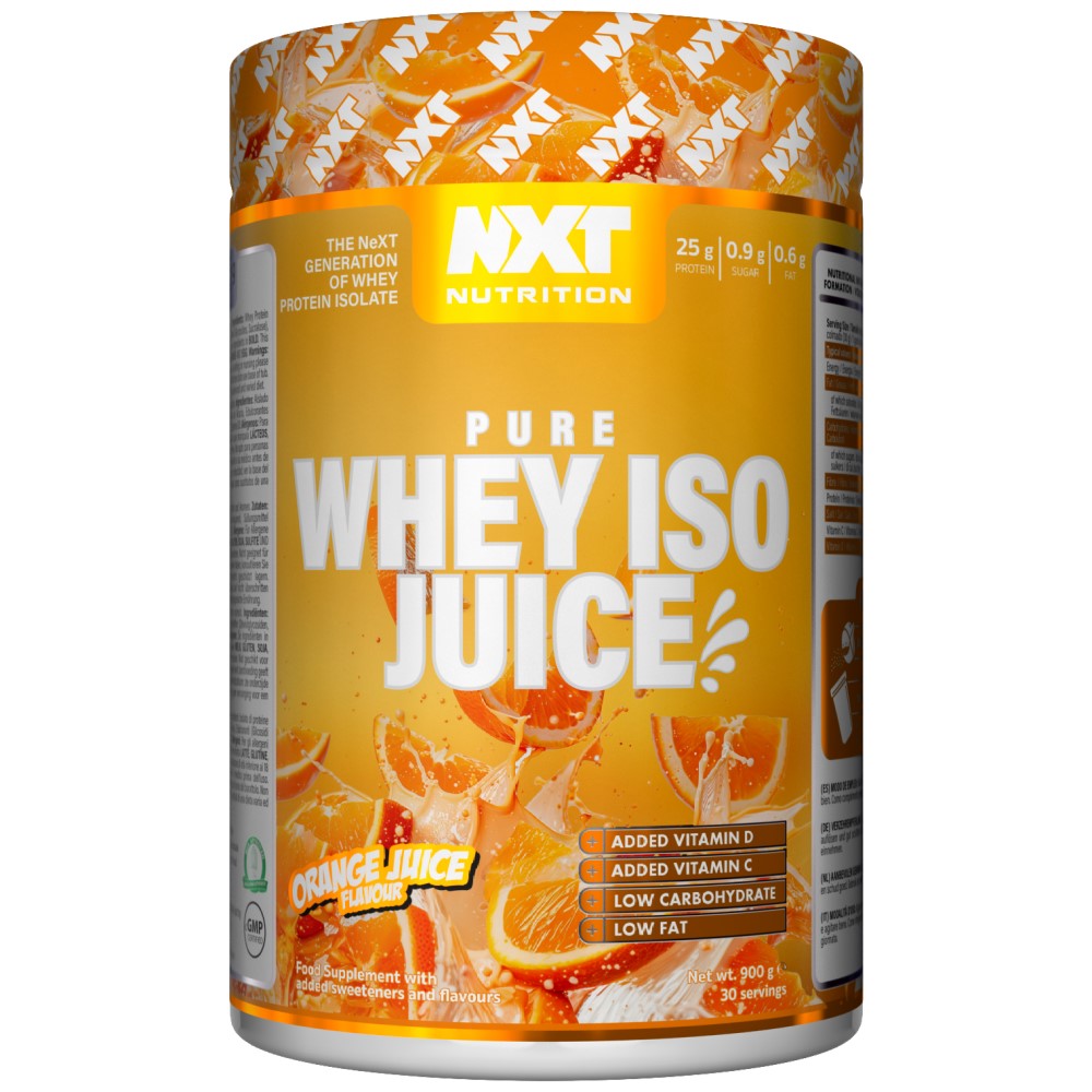 NXT Nutrition Pure Whey ISO Juice - 900g NXT Nutrition Pure Whey ISO Juice - 900g