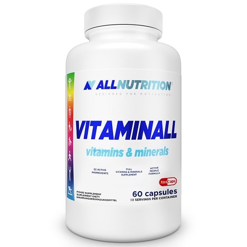 Allnutrition Vitaminall Vitamin & Minerals - 60 Caps Allnutrition Vitaminall Vitamin & Minerals - 60 Caps