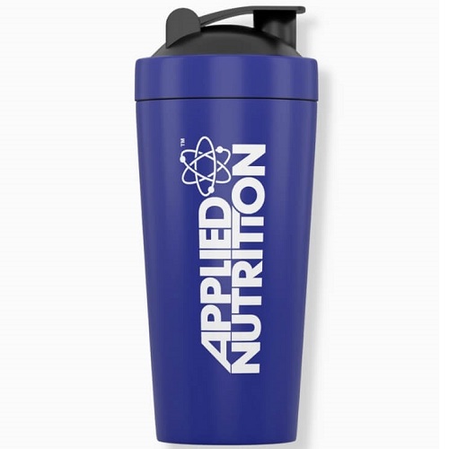 Applied Nutrition Stainless Steel Shaker - 750ml Blue Applied Nutrition Stainless Steel Shaker - 750ml Blue