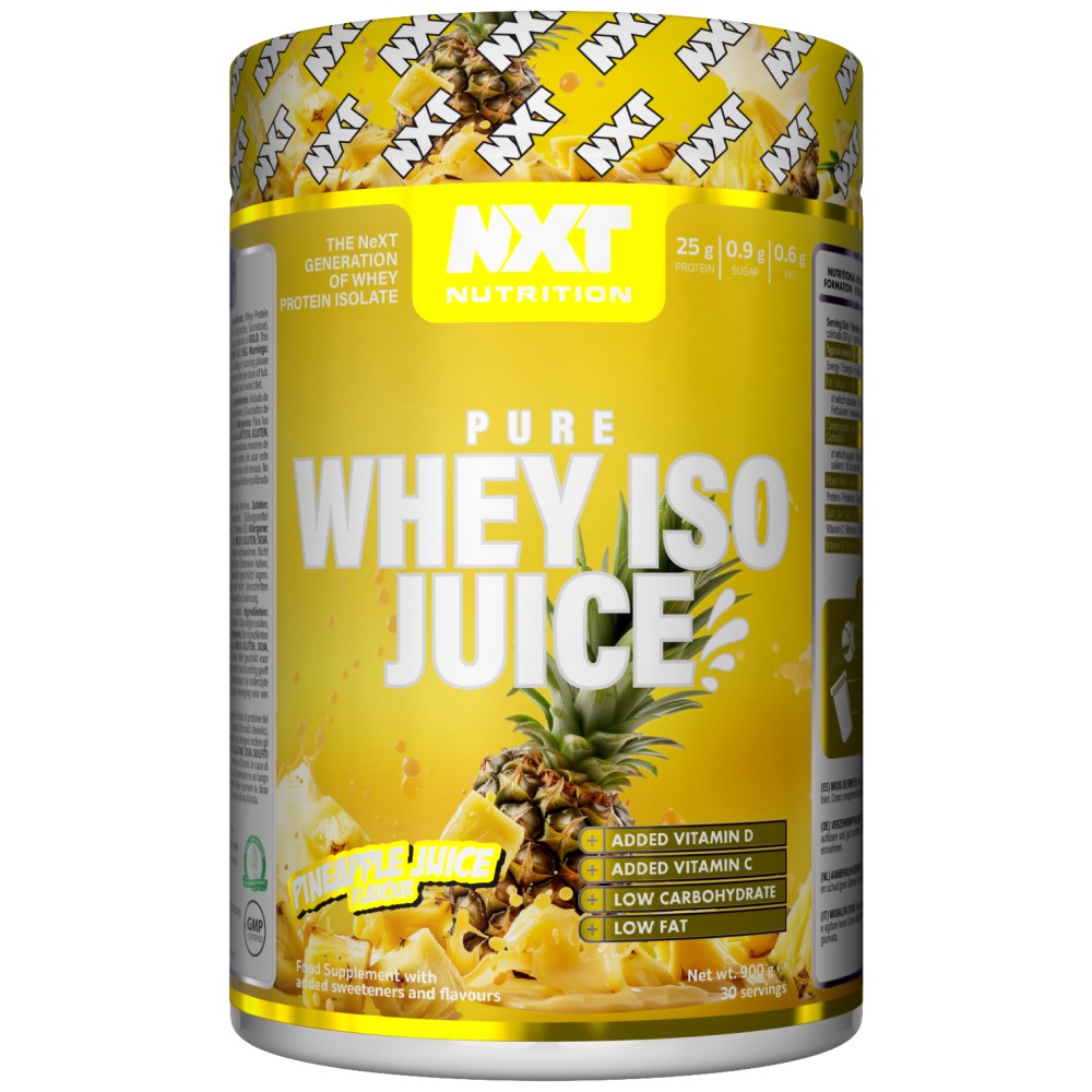 NXT Nutrition Pure Whey ISO Juice - 900g NXT Nutrition Pure Whey ISO Juice - 900g